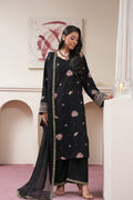 The Black Edit - Embroidered 3PC